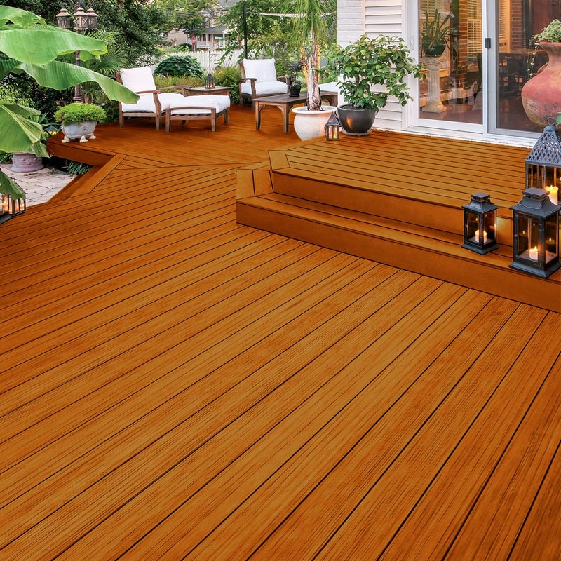 Flood Easy Seal 1 gal. Mahogany Semi-Transparent Exterior Wood Finish - Image 2